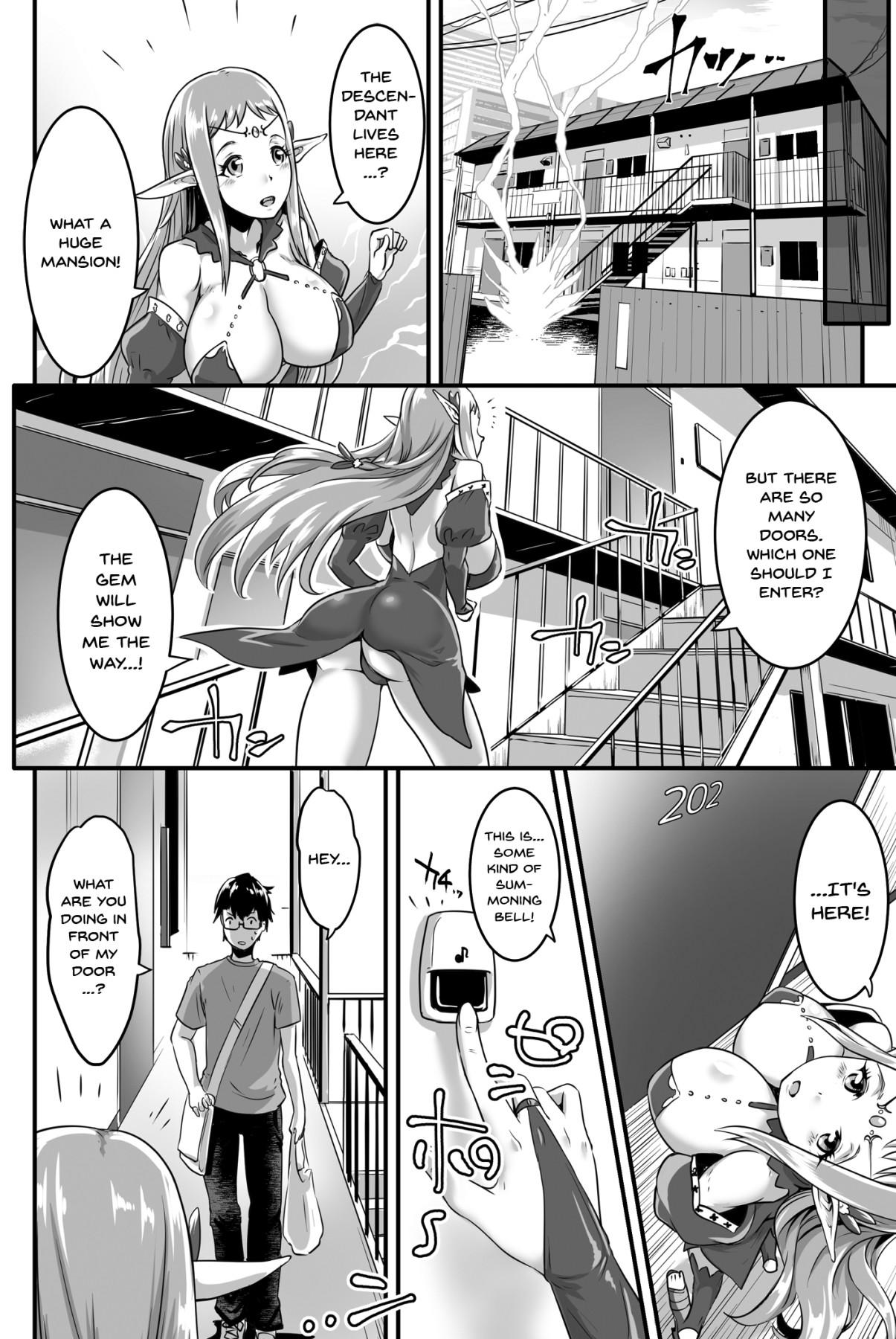 Hentai Manga Comic-Here Comes The Big-Breasted Elf Princess Sofina-Read-4